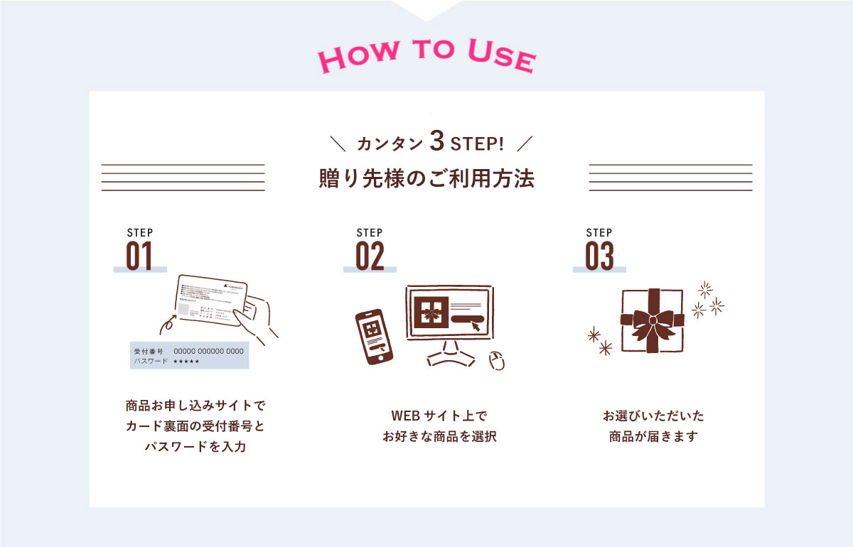 HARMONICK e-book｜人気のカード型カタログギフト｜ハーモニック