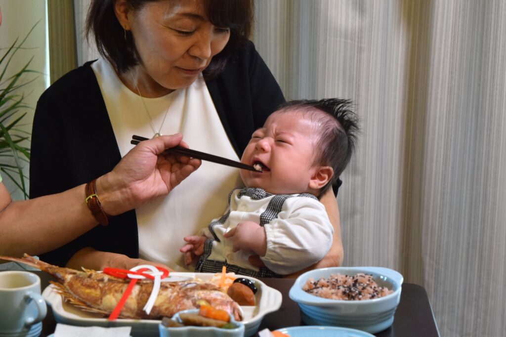 お食い初めの流れと作法