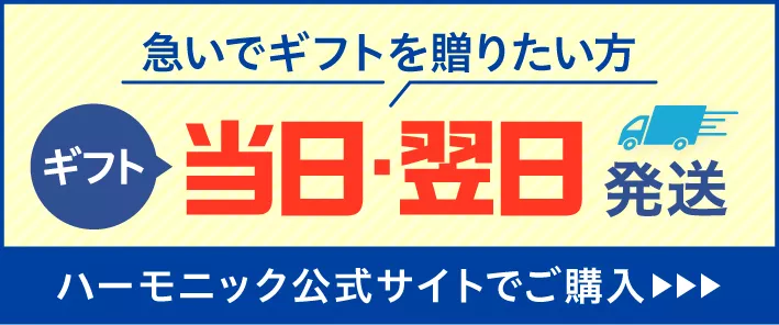 急いでギフトを贈りたい方「ギフト当日・翌日発送」